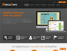 Tablet Screenshot of dentasoft.be